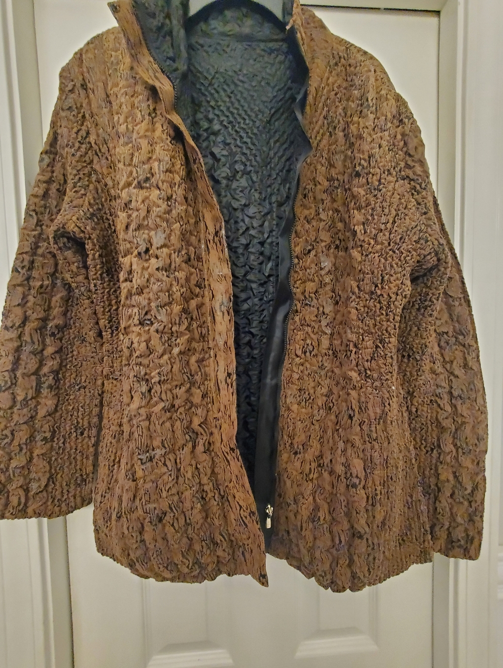 UbU Flocked Reversible Jacket Size L
